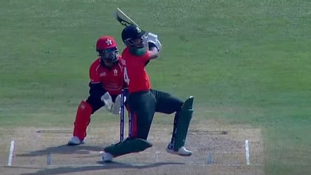 হংকংয়ের বিপক্ষে টানা পাঁচটি ছক্কা মেরেছেন বাংলাদেশ ‘এ’ দলের অধিনায়ক আকবর আলী