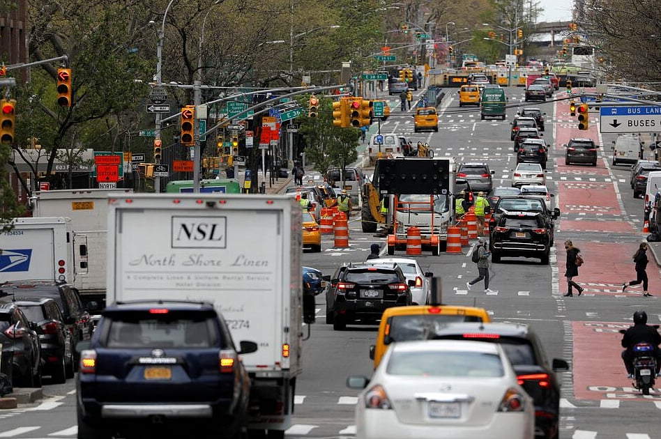 যুক্তরাষ্ট্রের একটি সড়ক।