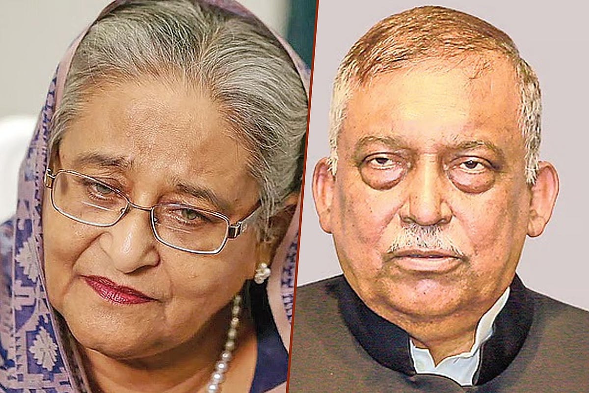 শেখ হাসিনা ও আসাদুজ্জামান খান