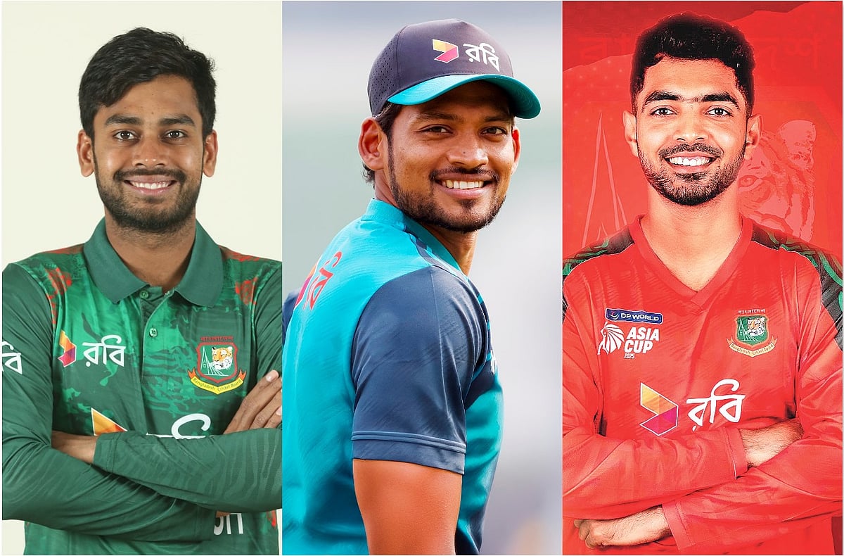 টেস্টে মিরাজ, ওয়ানডেতে নাজমুল  আর টি-টোয়েন্টিতে সহ–অধিনায়ক সাইফ