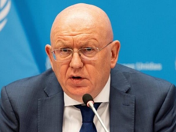 জাতিসংঘে নিযুক্ত রাশিয়ার রাষ্ট্রদূত ভাসিলি নেবেনজিয়া