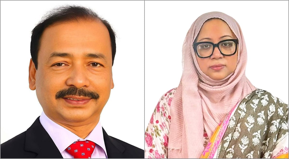 কুমিল্লা–৯ আসনে বিএনপি মনোনীত প্রার্থী আবুল কালাম ও সাবেক সংসদ সদস্য কর্নেল (অব.) এম আনোয়ার উল আজিমের মেয়ে সামিরা আজিম