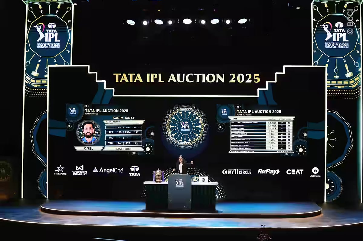 ২০২৫ আইপিএলের নিলাম অনুষ্ঠানের আয়োজন করা হয় সৌদি আরবে