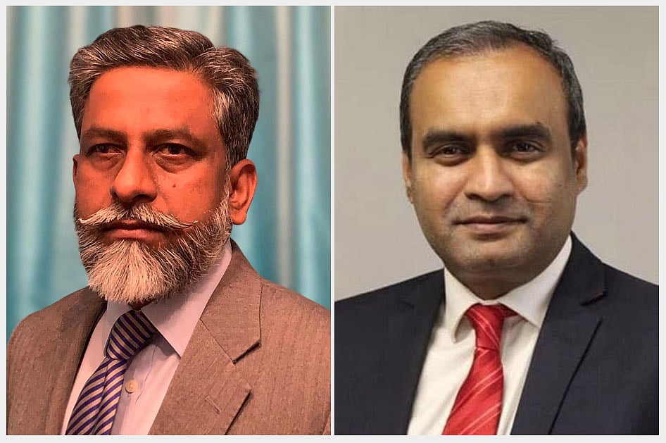 বাঁ থেকে আফজাল সামী সৈয়দ-আলী ও   মুহাম্মদ সাইফ উদ্দীন খালেদ