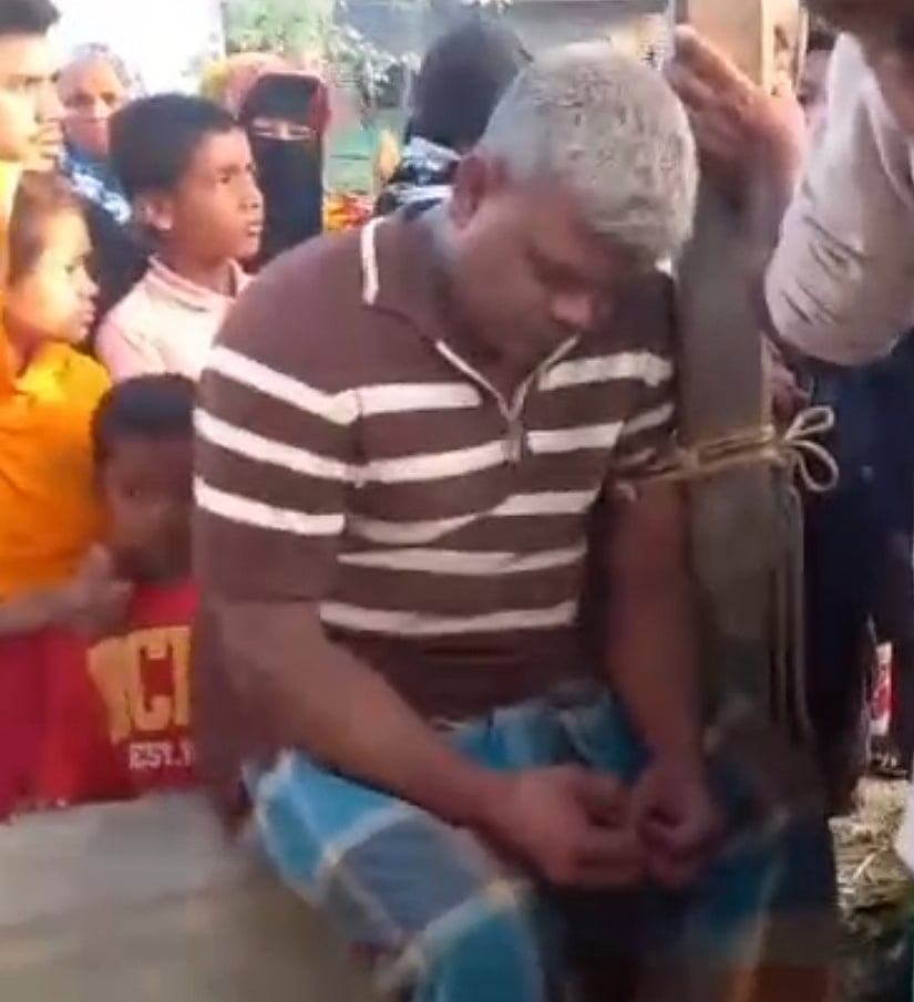 আটক ব্যক্তির নাম রুবেল মিয়া