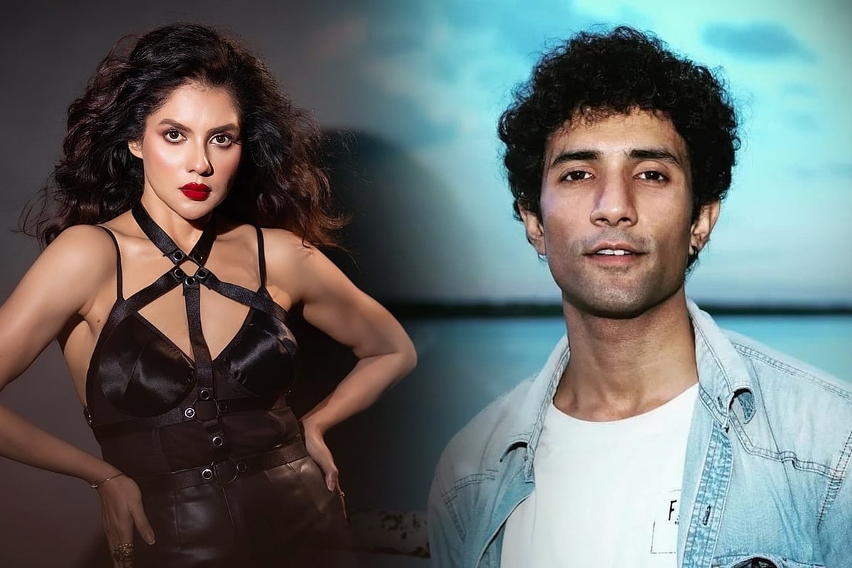 পায়েল সরকার ও ঋষভ বসু। কোলাজ