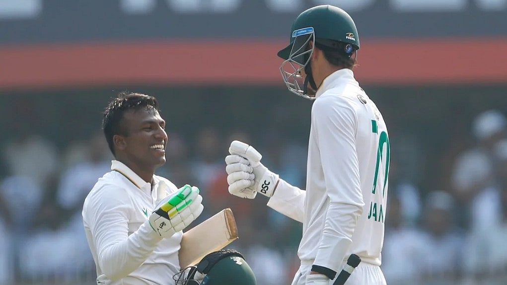 মুতুসামি-ইয়ানসেন জুটি দক্ষিণ আফ্রিকাকে প্রথম ইনিংসে এনে দিয়েছে বড় স্কোর