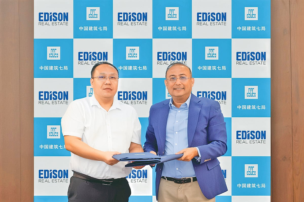 আবাসন তৈরিতে চীনা প্রযুক্তি ব্যবহারের জন্য চীনা একটি প্রতিষ্ঠানের সঙ্গে চুক্তিবদ্ধ হয়েছে এ দেশীয় প্রতিষ্ঠান এডিসন রিয়েল এস্টেট