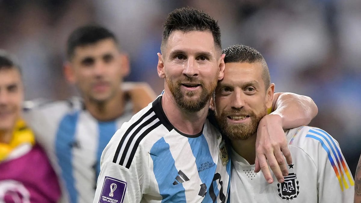 মেসির সঙ্গে আলেহান্দ্রো গোমেজ