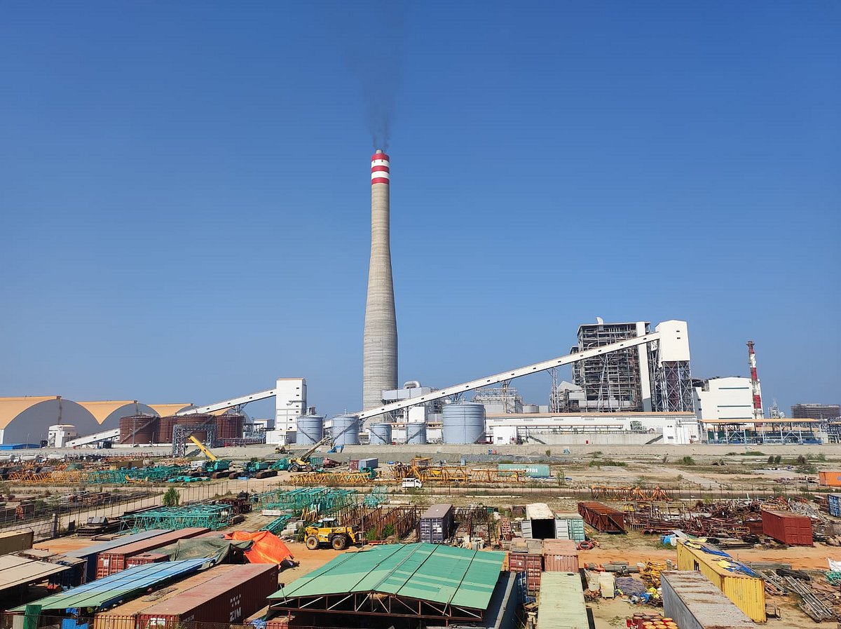 কক্সবাজারের মহেশখালীর মাতারবাড়ী তাপ বিদ্যুৎ কেন্দ্র