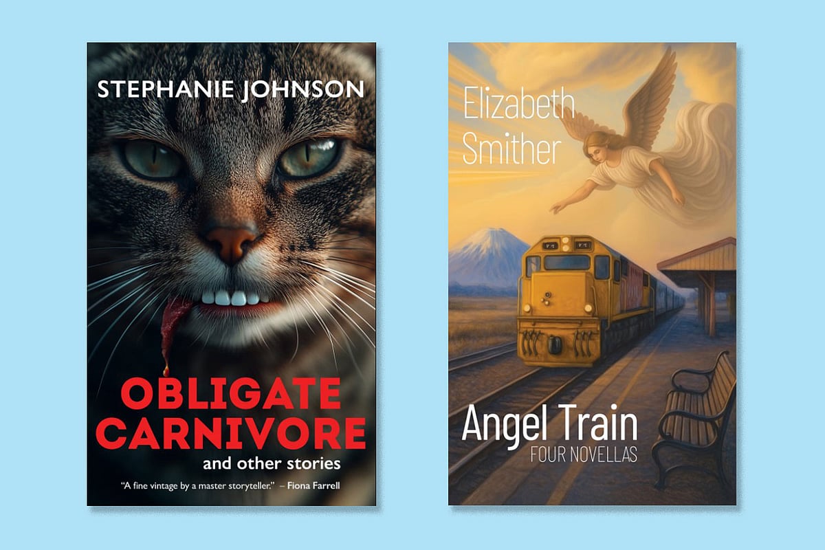 এআই–জেনারেটেড বই দুটোর প্রচ্ছদ