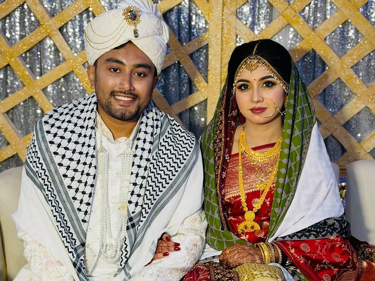 বিয়ের আসরে ফারহান সাদিক ও তাসনিম জেরিন