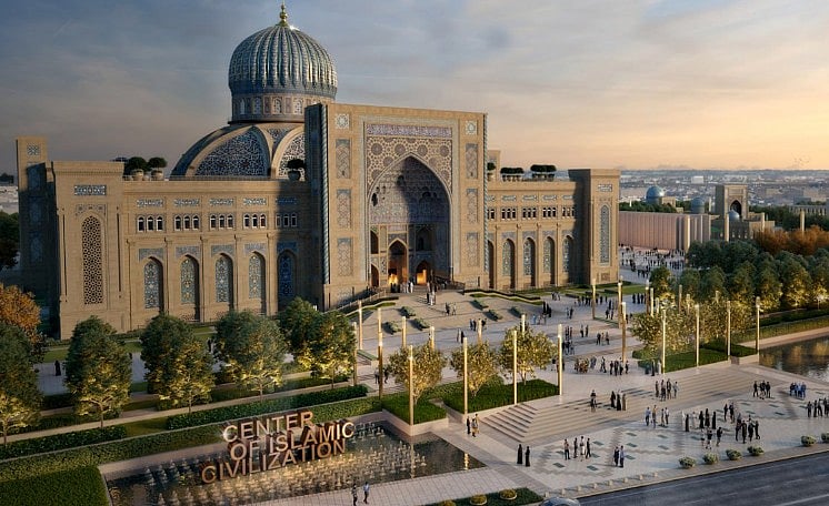 উজবেকিস্তানের তাসখন্দে সেন্টার ফর ইসলামিক সিভিলাইজেশন (সিআইএসসি) নামের এ ভবনটি গড়ে উঠেছে