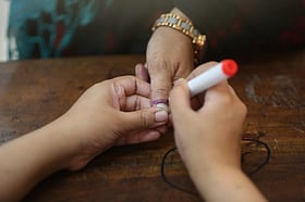 কিছু মানুষের নখ থেকে এখনো ভোটের কালি ওঠেনি কেন