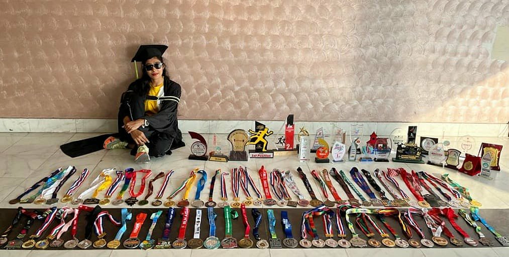 নেপালে কাঠমান্ডু ম্যারাথনের ১৭তম আয়োজনে ১৩০ দেশের প্রতিযোগীর মধ্যে নিজের শাখায় দ্বিতীয় হয়েছেন বাংলাদেশের হামিদা আক্তার