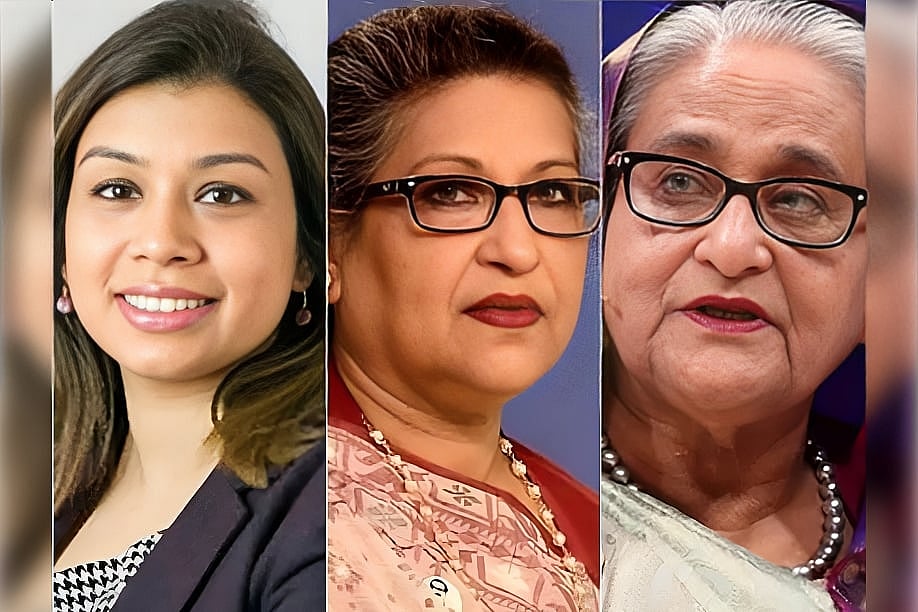 টিউলিপ সিদ্দিক , শেখ রেহানা ও শেখ হাসিনা