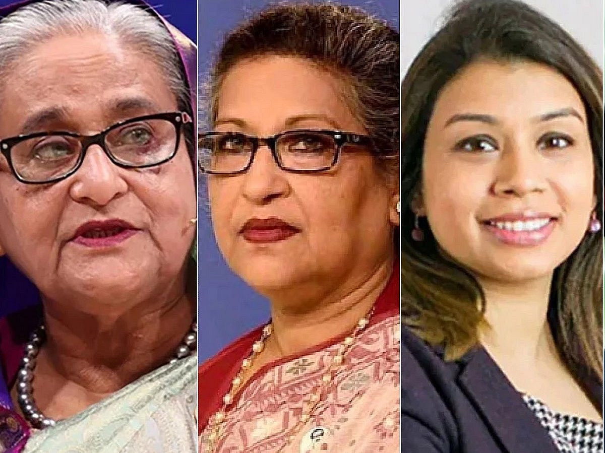 শেখ হাসিনা, তাঁর বোন শেখ রেহানা, রেহানার মেয়ে টিউলিপ সিদ্দিক