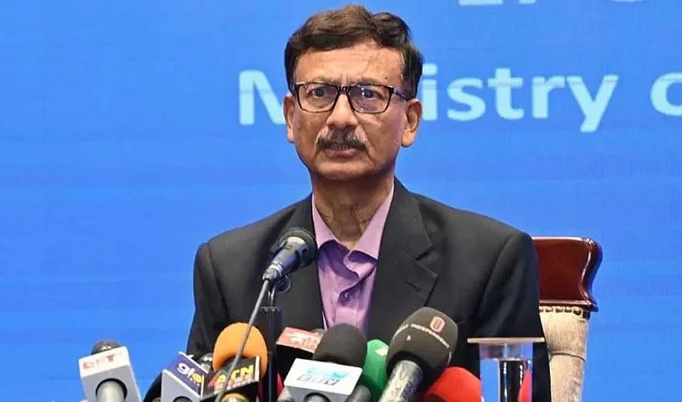 পররাষ্ট্র উপদেষ্টা মো. তৌহিদ হোসেন