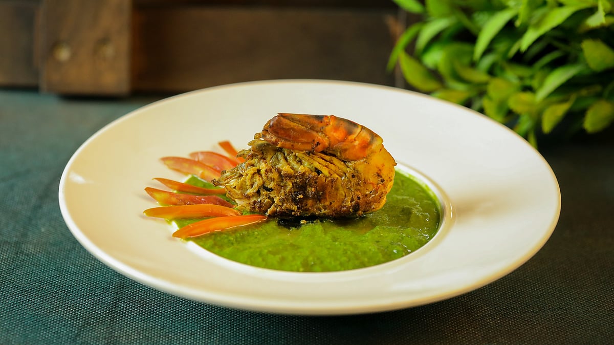 চিংড়ি দিয়ে পালং পিউরির রেসিপি