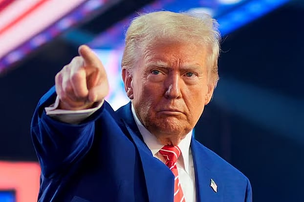 যুক্তরাষ্ট্রের প্রেসিডেন্ট ডোনাল্ড ট্রাম্প