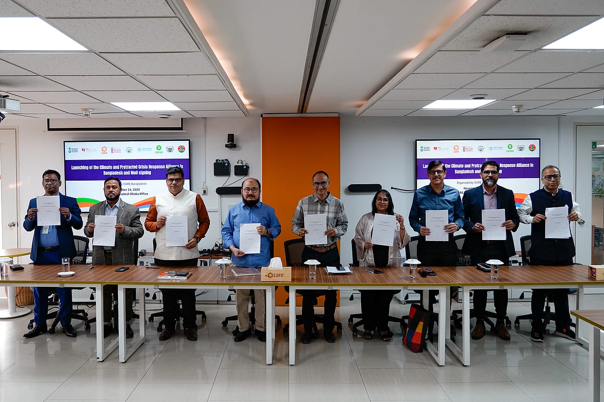 ৯টি শীর্ষস্থানীয় জাতীয় ও আন্তর্জাতিক এনজিও একত্র হয়ে গঠন করেছে ‘ক্লাইমেট অ্যান্ড প্রোট্র্যাকটেড ক্রাইসিস রেসপন্স অ্যালায়েন্স’