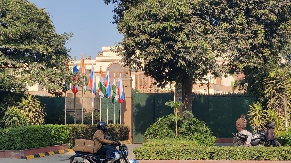 রাশিয়ার প্রেসিডেন্ট ভ্লাদিমির পুতিন দিল্লির ঐতিহাসিক হায়দরাবাদ হাউসে থাকছেন