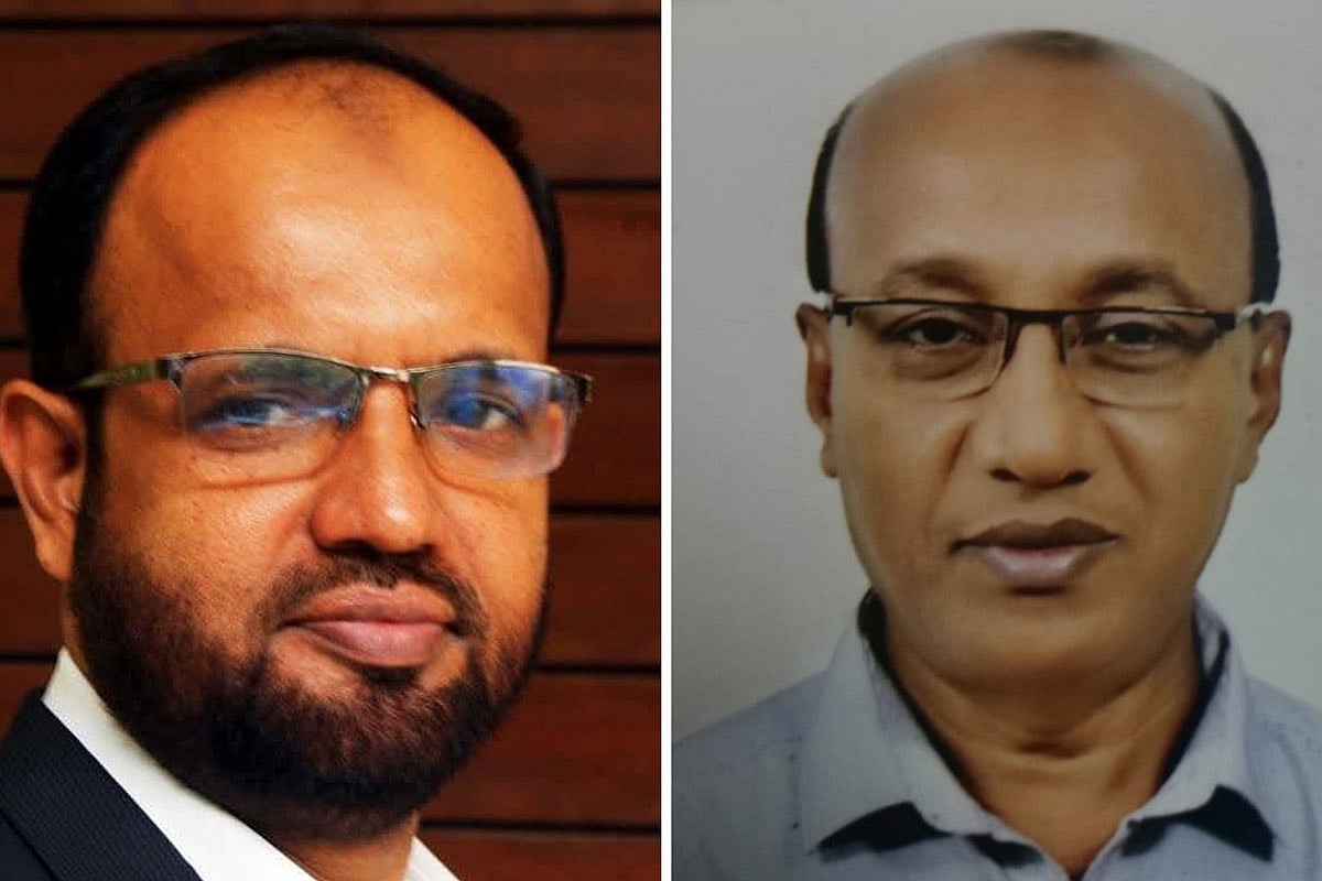 ঢাকা সাংবাদিক ইউনিয়নের (ডিইউজে) সভাপতি মো. শহিদুল ইসলাম ও সাধারণ সম্পাদক খুরশীদ আলম