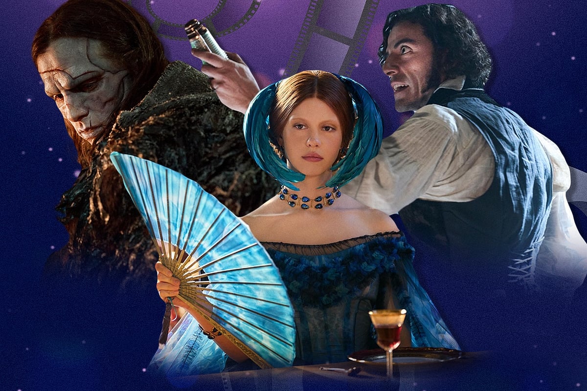 ‘ফ্রাঙ্কেনস্টাইন’–এর বিভিন্ন চরিত্র। কোলাজ