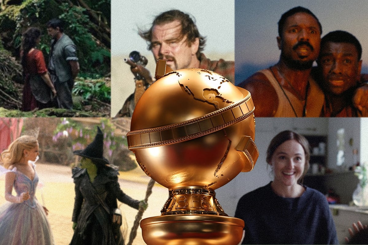 গোল্ডেন গ্লোব মনোনয়নে এগিয়ে কোন সিনেমা। কোলাজ