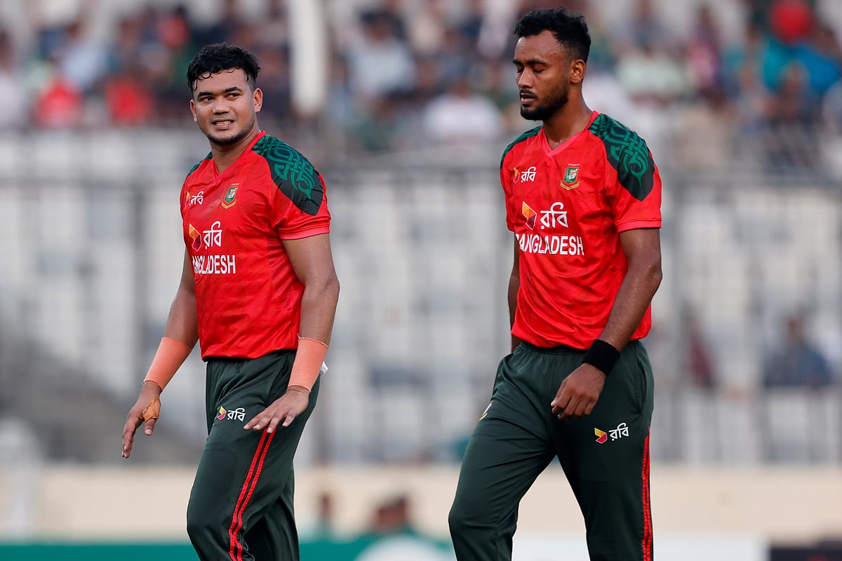 আফগানিস্তান ম্যাচের আগে র‍্যাঙ্কিংয়ে সুখবর পেলেন তাসকিন ও শরীফুল