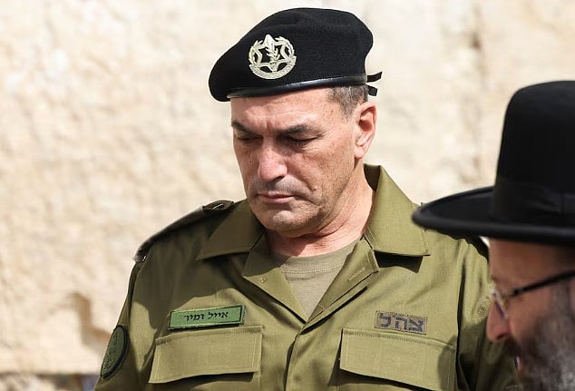 ইসরায়েলের সামরিক বাহিনীর প্রধান ইয়াল জামির