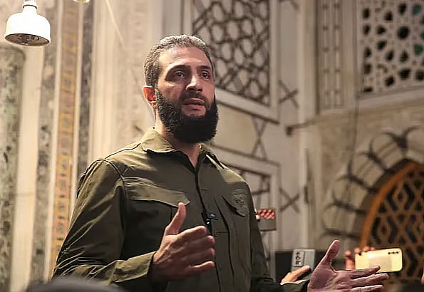 সিরিয়ার প্রেসিডেন্ট আহমেদ আল-শারা