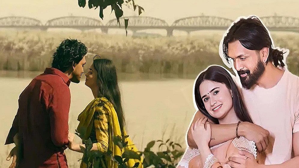 সামাজিক যোগাযোগমাধ্যমে ‘সত্যি সত্যি চুমু নাকি এআই?’ শিরোনামে একটি ভিডিও প্রকাশ করেছেন তাঁরা