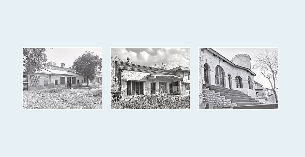 পাকিস্তানে বাঙালি বন্দিশিবির হিসেবে ব্যবহৃত কয়েকটি স্থাপনা