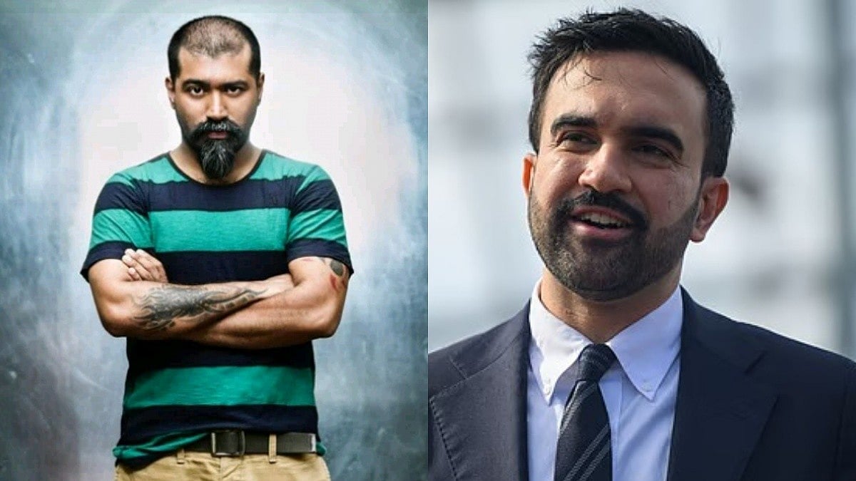 জন কবির ও জোহরান মামদানি। কোলাজ