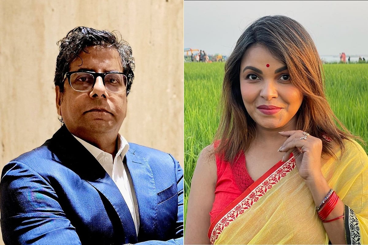 সাংবাদিক আনিস আলমগীর ও অভিনেত্রী মেহের আফরোজ শাওন