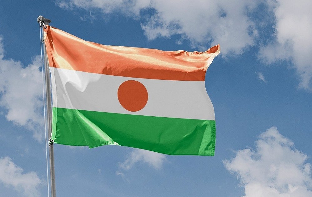 নাইজারের জাতীয় পতাকা।