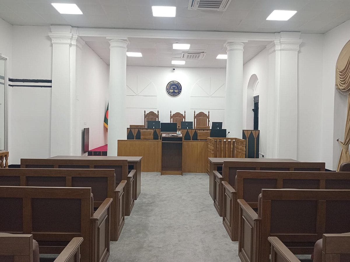 সংস্কারের পর আন্তর্জাতিক অপরাধ ট্রাইব্যুনাল–২–এর অভ্যন্তরের চিত্র। ঢাকা; ১৭ ডিসেম্বর, ২০২৫