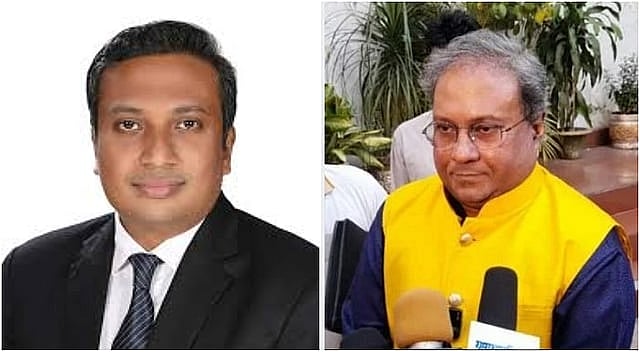 গাজীপুর জেলা বিএনপির সদস্যসচিব চৌধুরী ইশরাক আহমেদ সিদ্দিকী (বাঁয়ে) এবং তাঁর ভাই চৌধুরী ইরাদ আহমেদ সিদ্দিকী