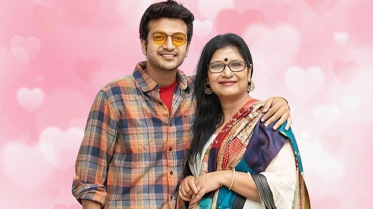 মায়ের সঙ্গে ইয়াশ রোহান। ছবি: ফেসবুক