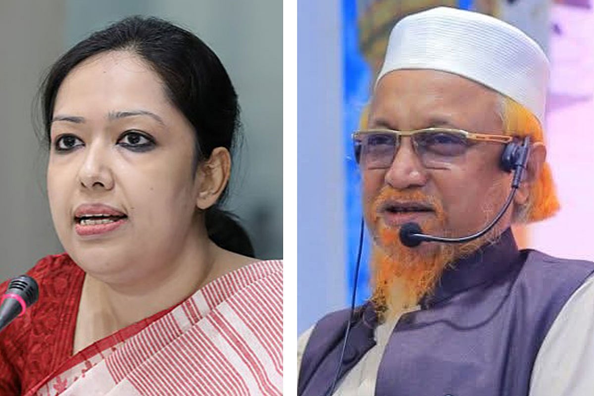 সাবেক সংসদ সদস্য ও বিএনপির আন্তর্জাতিক বিষয়ক সহসম্পাদক রুমিন ফারহানা ও জমিয়তে উলামায়ে ইসলাম বাংলাদেশের সহসভাপতি জুনায়েদ আল হাবিবী