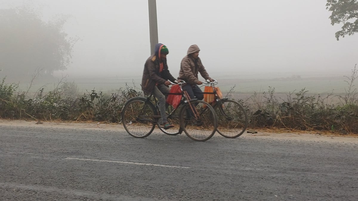 সকালের কনকনে শীতকে উপেক্ষা করে প্রয়োজনীয় কাজে বের হয়েছেন লোকজন। আজ বুধবার সকাল সাড়ে আটটার দিকে পঞ্চগড় সদর উপজেলার শিংপাড়া এলাকায়