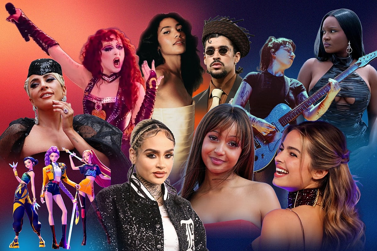 ২০২৫ সালের সেরা ১০ গান কোনগুলো। কোলাজ