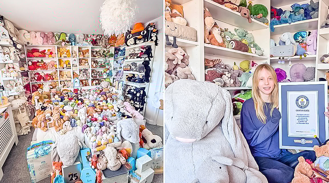 পুতুলের সংগ্রহশালায় সনদ হাতে হোপ