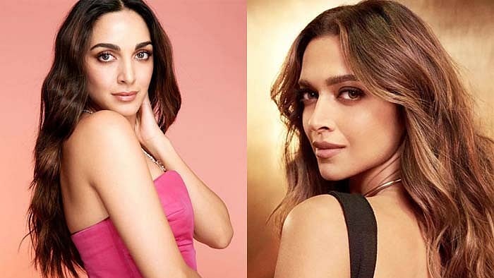 কিয়ারা আদভানি ও দীপিকা পাড়ুকোন। কোলাজ