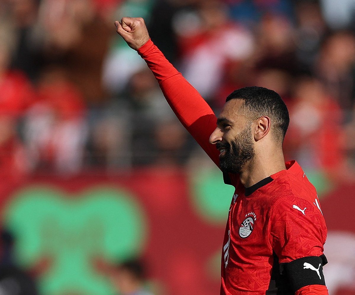 গোল তরে সালাহর উদ্‌যাপন