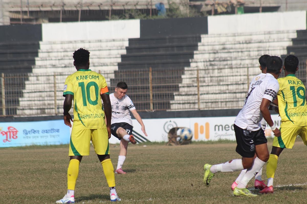লিগে টানা তৃতীয় ম্যাচে পয়েন্ট খুইয়েছে মোহামেডান