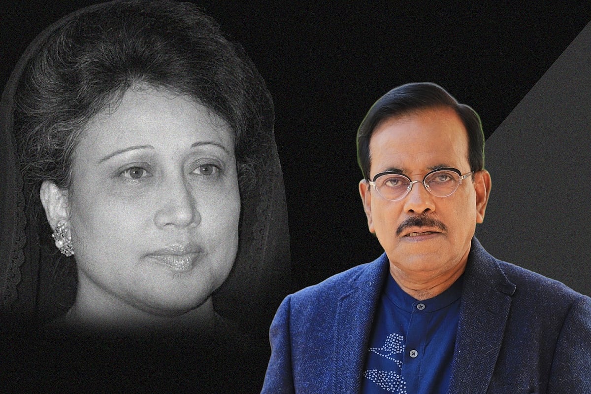 খালেদা জিয়ার মৃত্যুতে শোক প্রকাশ করেছেন হানিফ সংকেত। কোলাজ