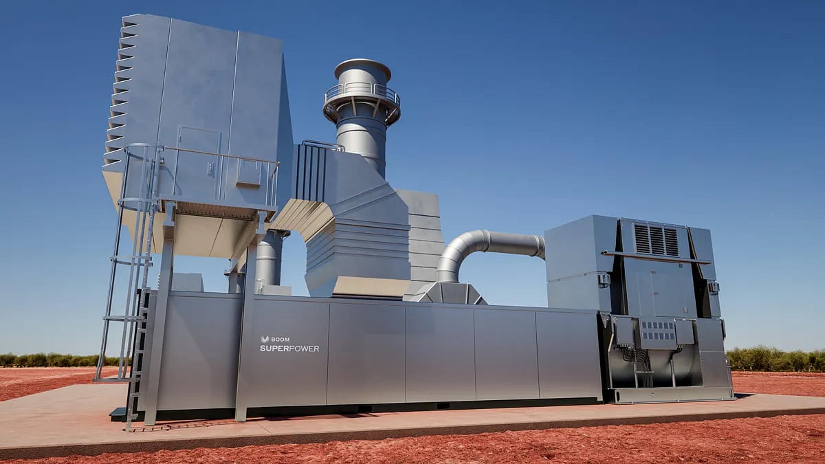 সুপারসনিক জেট ইঞ্জিনের প্রযুক্তি দিয়ে তৈরি ‘সুপারপাওয়ার’ টারবাইন