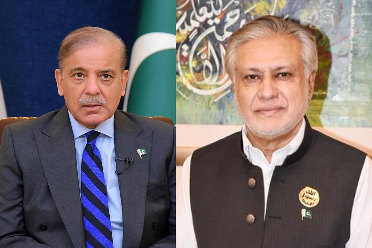 শাহবাজ শরিফ ও ইসহাক দার